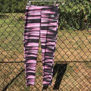 The North Face Leggings in black and pink